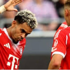 Díaz a rejoint le FC Bayern Munich et a brillé tout au long du match.